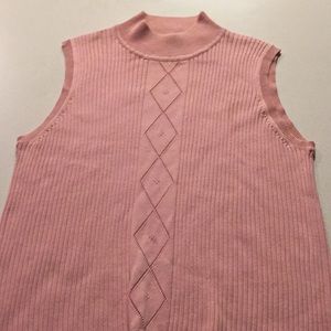 Pink Sleeveless Top